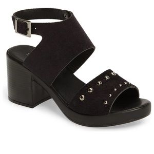 TOPSHOP Dice Studded Mid Sandal